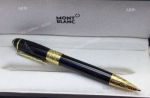 MB Daniel Defoe Black Resin Ballpoint Pen Fake Mont Blanc Pen